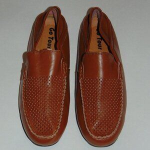 GO TOUR LEATHER DRIVING SHOES  10.5D